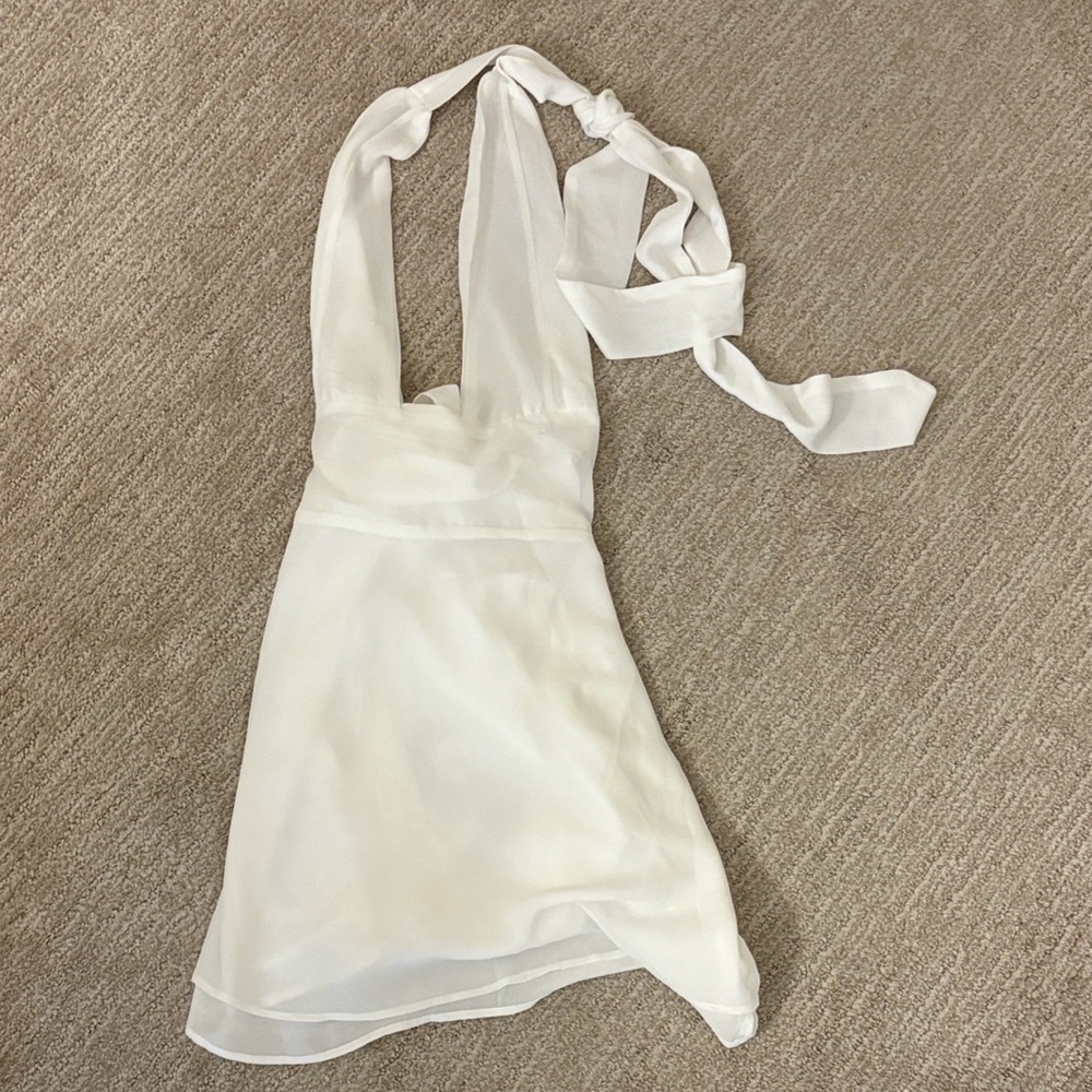 White Fox Boutique Sweet Fantasy White Mini Dress